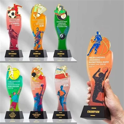 Krištáľové športové trofeje